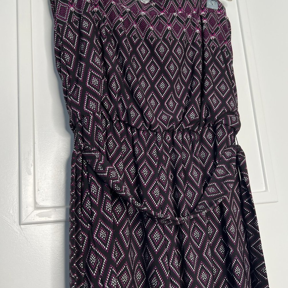 WHBM Strapless Romper w/ Pockets